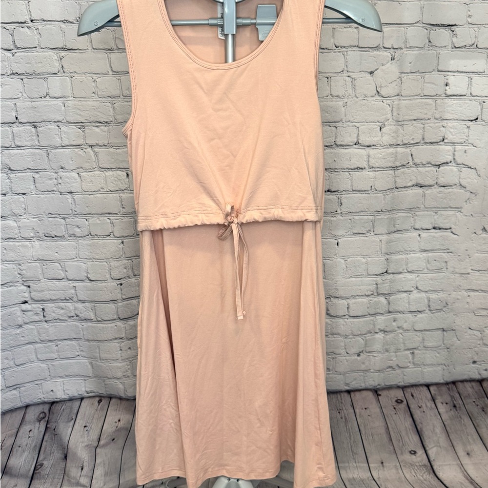Latched Mama Blush Pink Nursing Tank Top